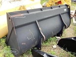 Used Bucket,Back of used Bucket in yard,Sie of used Bucket,Front of used Bucket